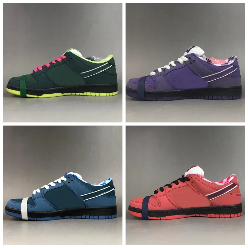2019 Designer Concepts X Sb Dunk Low Kyrie Purple Blue Red Green