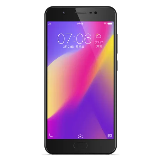 Originele vivo Y69 4G LTE mobiele telefoon 3GB RAM 32 GB ROM MT6750 Octa Core Android 5.5 inch 16 MP 2930mAh vingerafdruk ID Smart mobiele telefoon