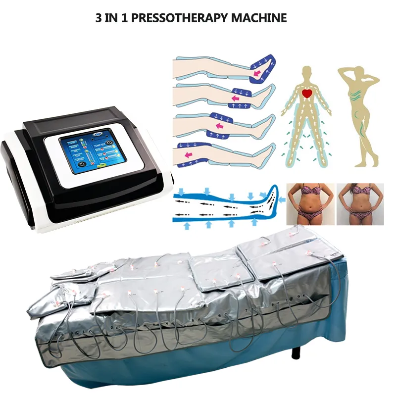 Infrarot-Schlankheits-Saunadecke Spa Pressoterapia 3 in1 EMS-Lymphdrainage-Pressotherapiegerät