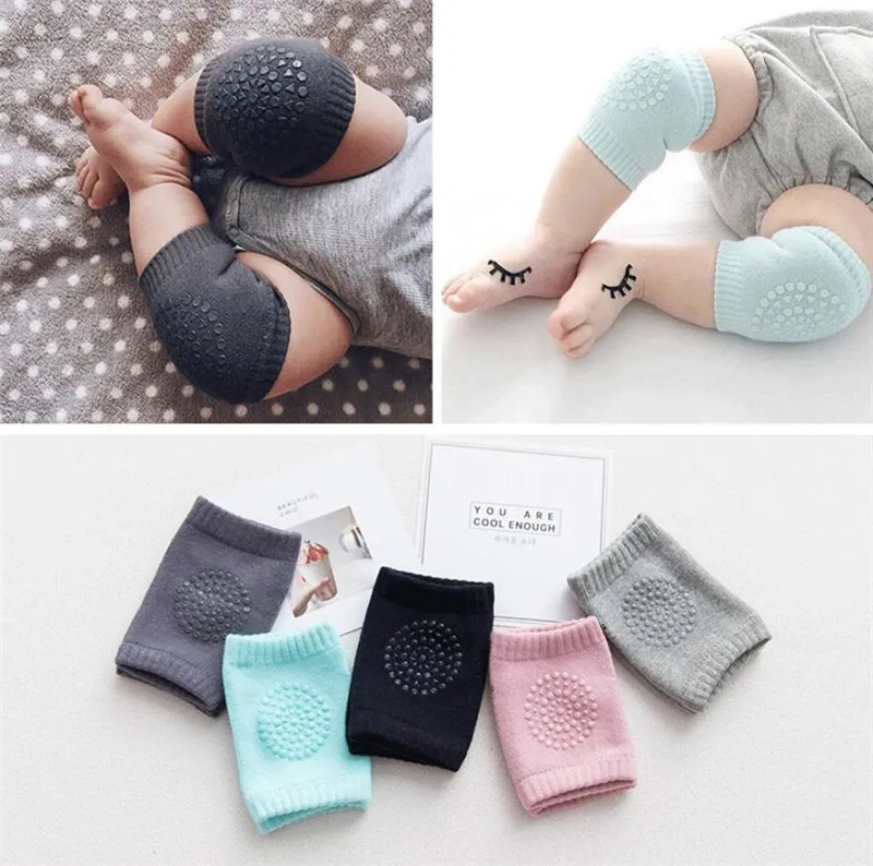 Anti Slip Knee Protectors For Crawling Babies Baby Pads With Safety