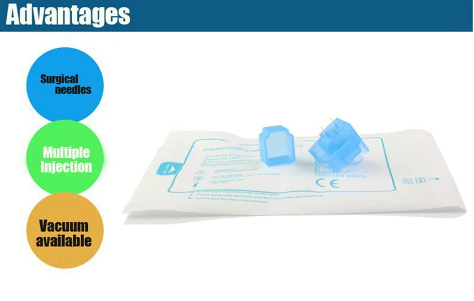 25 pçs mais novo 5/9/nano pino agulhas ponta cartucho de pressão para mesoterapia meso arma injetor cuidados com a pele remoção de rugas