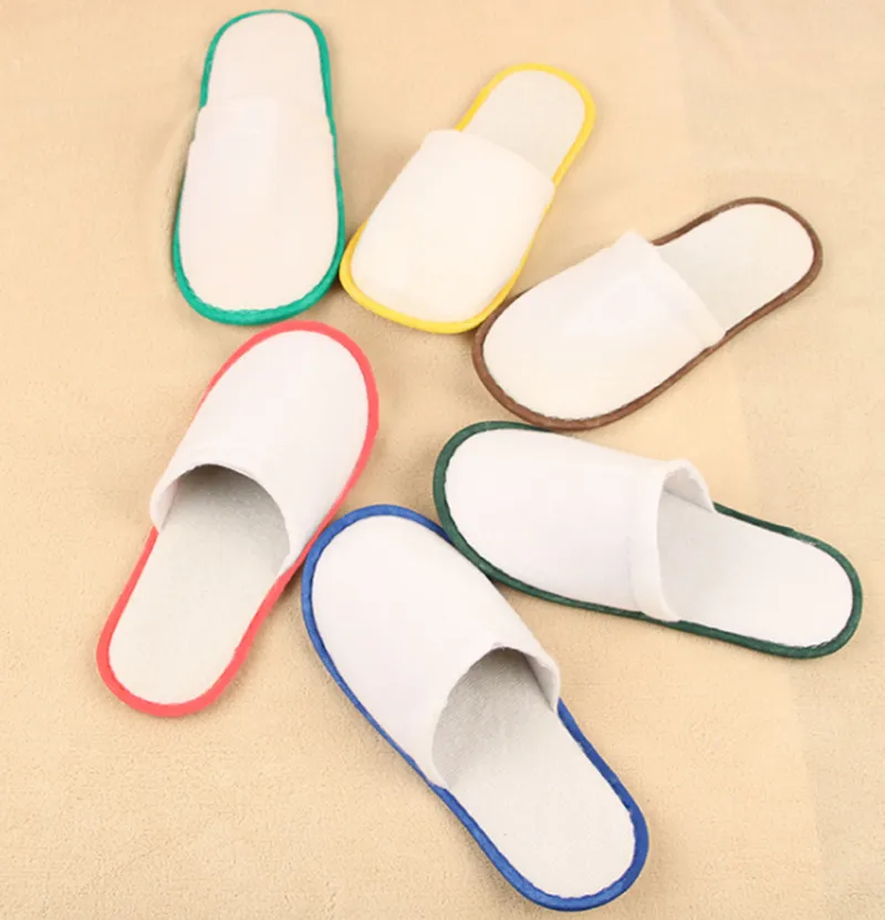 Hotel Disposable Slippers For Guestss Travel Spa Disposable Slippers