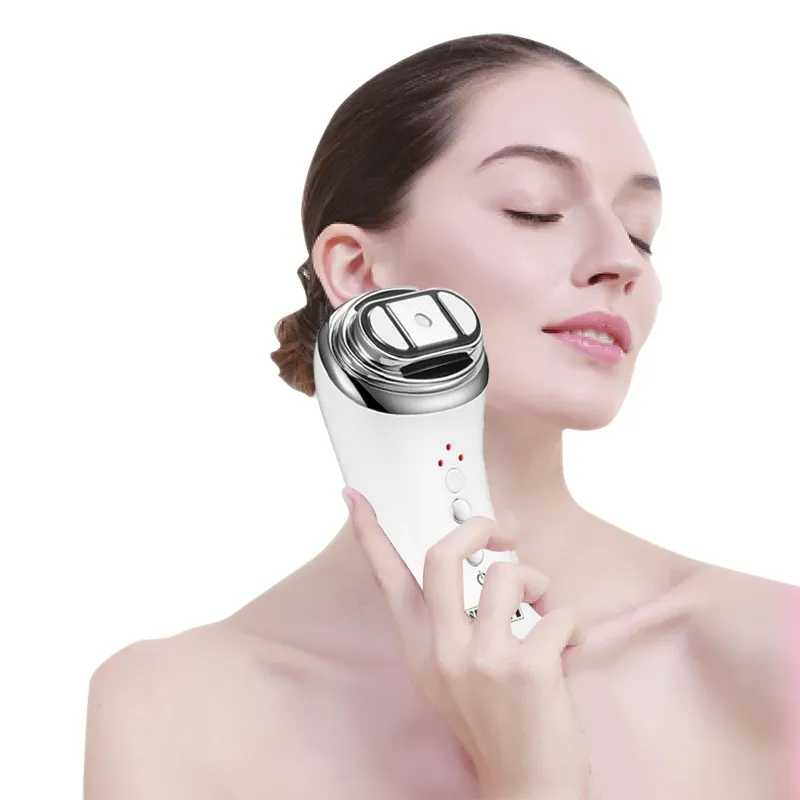 Mini Hifu Anti Wrinkle Facial Tightening Device Deciniee Ultrasonic Bipolar RF Radio Frequency Lifting Face Skin Care Massager