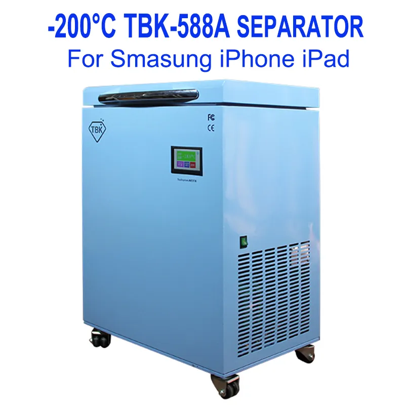 TBK-588A 최신 전문 대량 -200C LCD 터치 스크린 냉동 냉동 기계 LCD 패널 가장자리에 대 한 냉동 분리기 기계