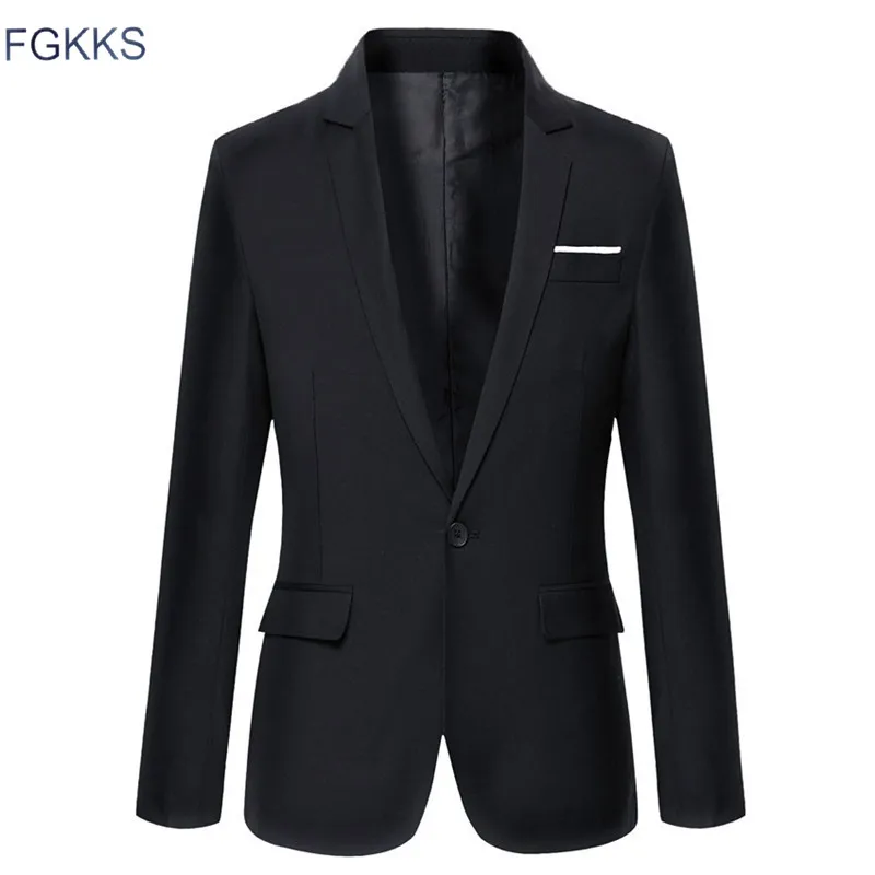 Offre spéciale nouveauté mode Blazer hommes veste décontractée couleur unie coton hommes Blazer veste hommes classique hommes costume vestes manteaux