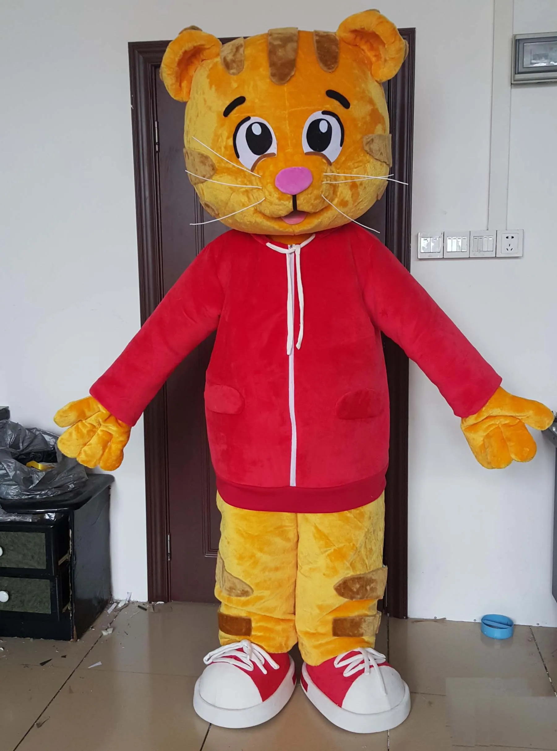 2024 Discount factory sale adult daniel tiger mascot costume for children's party
