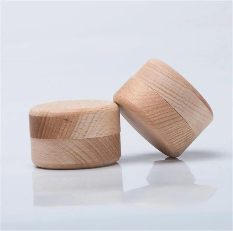 Vintage Round Wooden Jewelry Storage Box Jewel Case Ring Earrings Container Creative Wood Storage Case 256w