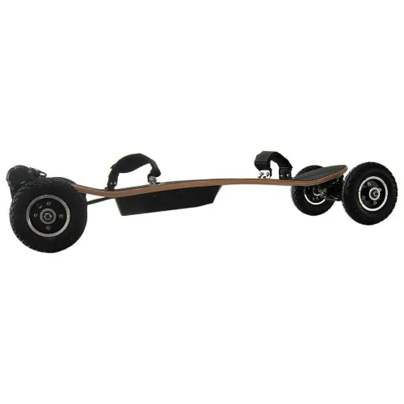 Magazzino UE/USA in magazzino, skateboard elettrico a 4 ruote con motori brushless H2C 2 x 1650 W - Colore nero