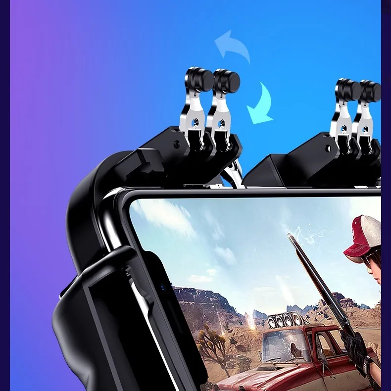 Phone Cooling Cell Phone Video Game Controller: 6 Finger Operation ...
