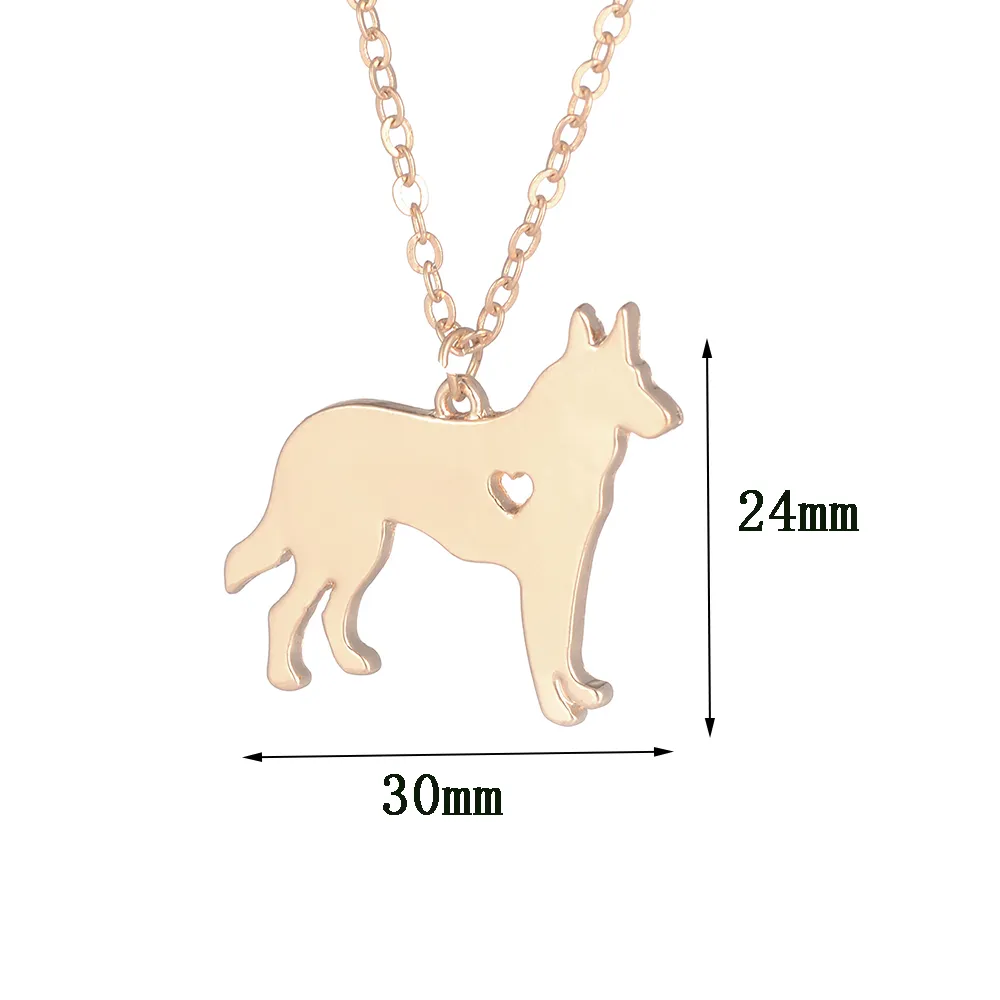 New German Shepherd Necklace Trendy Style German Shepherd Pendant Necklace  Women Fashion Pet Jewellery Animal Dog Jewellery | Wish