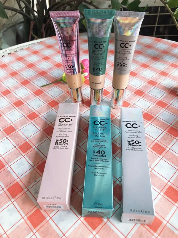 Dropshipping Factory Prijs Gezicht Make CC Cream Your Skin Maar Better CC + Cream Oil Free Matte Poreless Finish Volledige dekking Hydrating 32ml