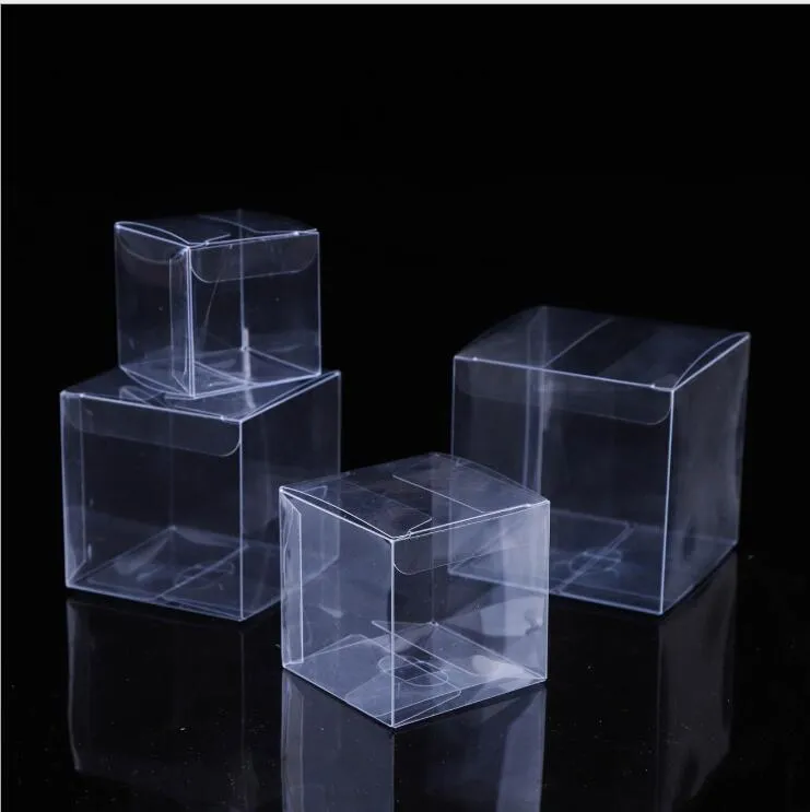 Square Plastic Transparent Storage Box  Clear Packaging Plastic Boxes - 10  Pcs Clear - Aliexpress