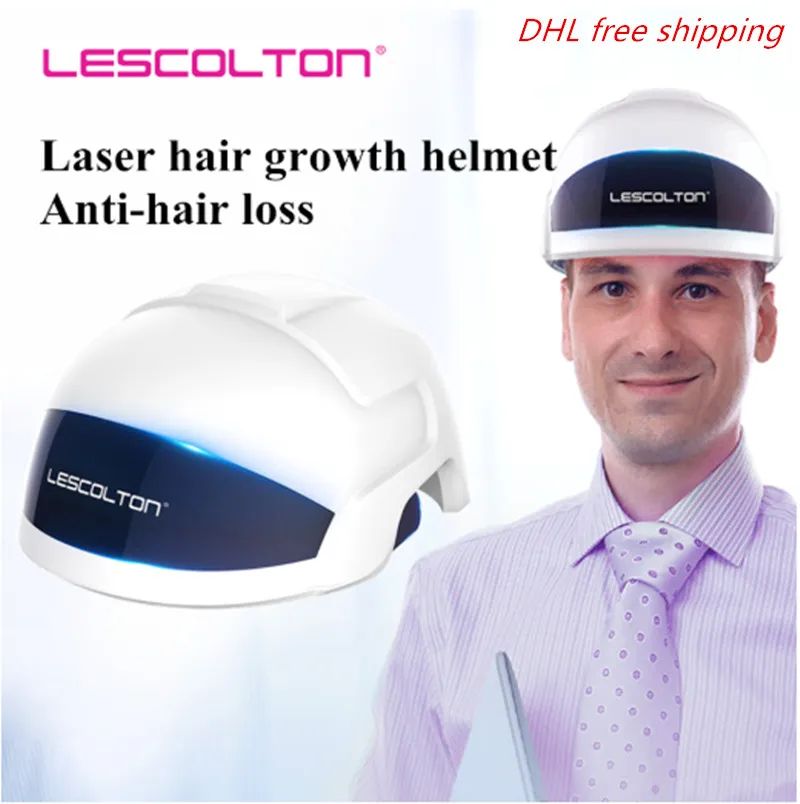 Casco para el crecimiento del cabello con láser LLLT con 26 lámparas láser, 30 lámparas infrarrojas LED, crecimiento rápido del cabello para hombres y mujeres, sombreros para el crecimiento del cabello, Helment