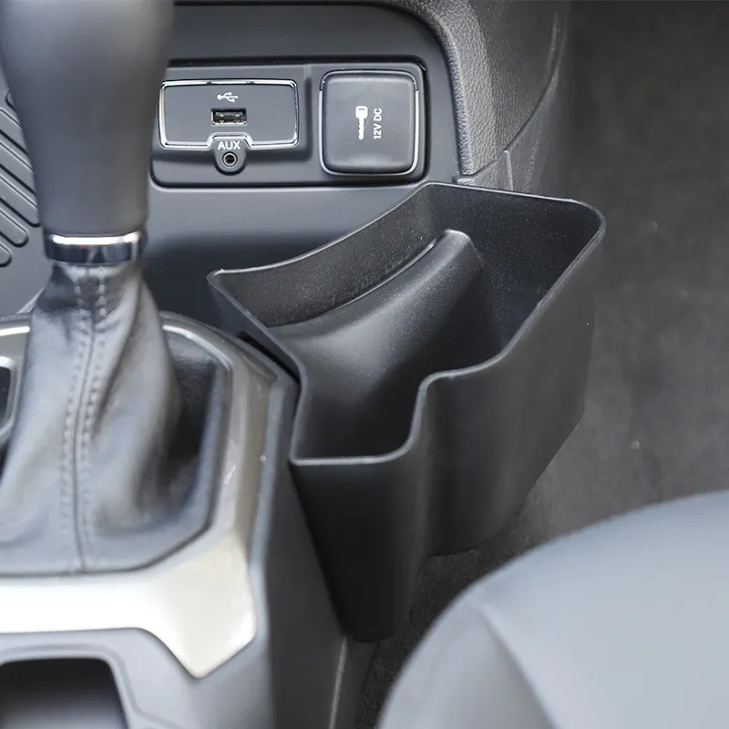 Jeep Renegade 2015+ ABS Black Car Gear Storage Box Organizer Tray Camper  Shell Interior Accessories From Szzt20170724, $20.14