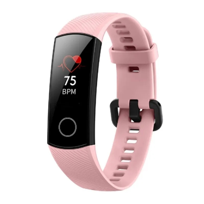 Original Huawei Honor Band 4 Pulsera inteligente Monitor de ritmo cardíaco Reloj inteligente Rastreador deportivo Reloj de pulsera de salud para Android iPhone iOS Reloj