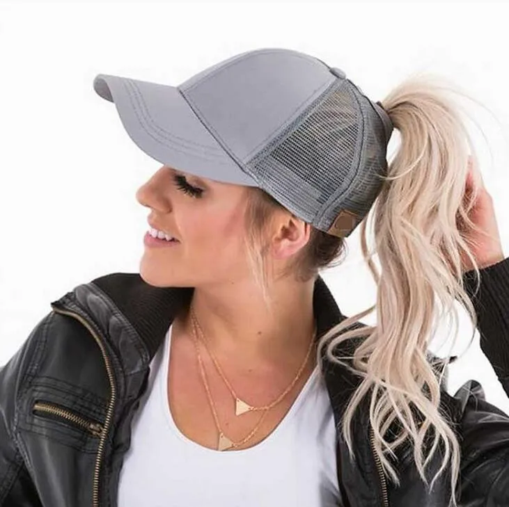 2018 Retro Washed Ponytail Gorra De Béisbol De Las Messy Bun Sombrero Sombreros De Malla De Verano Gorras Deportivas Hombres Hueso Mujeres Gorras Casquette Casual De 4,95 € | DHgate