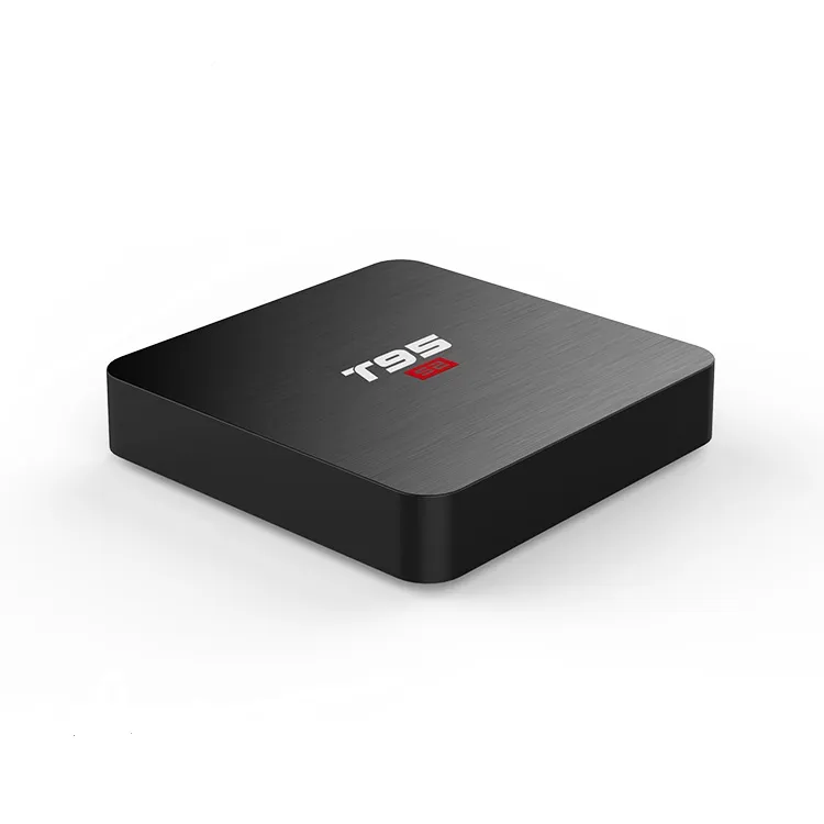 TV Box Android 7.1 Smart Mini PC 1G 8G Media Player 2.4G Wifi TVBox 4K 3D Home Movie T95 S2 Groothandel