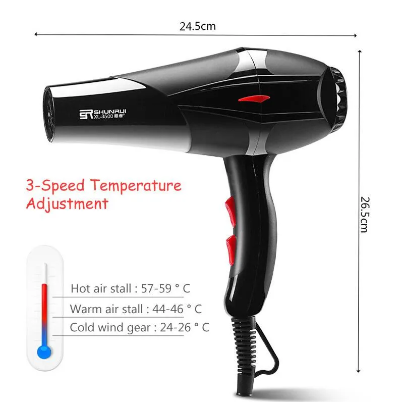 Profissional 3200W Secador De Cabelo Forte Para Ferramentas De