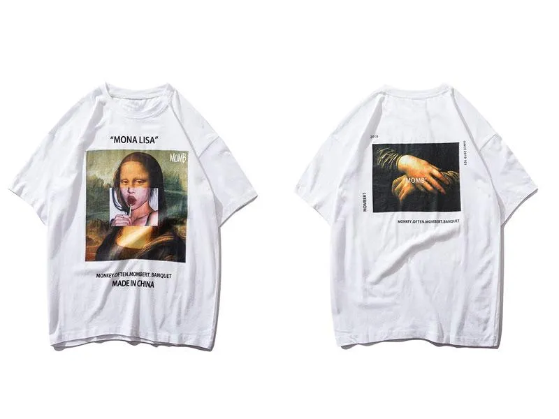 Mona Lisa Printed Tshirts 1