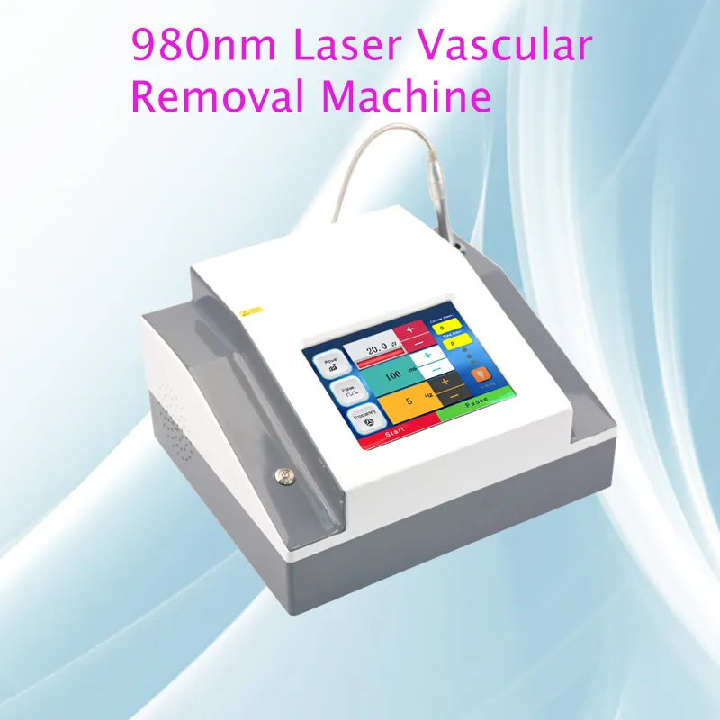 980nm Diode Laserpigment Lesioner Behandling Vaskulär Avlägsnande Acne Remover Skin Care Beauty Spot Ta bort maskin