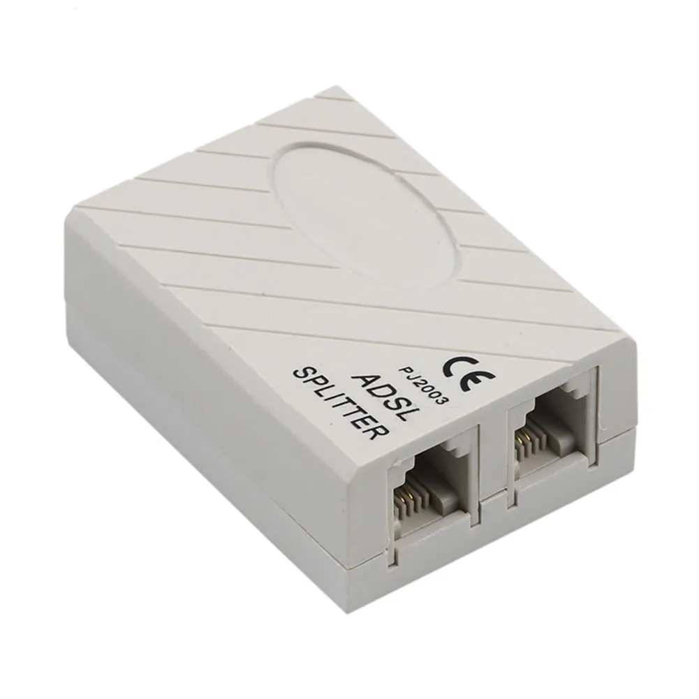 Filtre ADSL avec 2 séparateur de ligne téléphonique RJ11 PLUG OUT