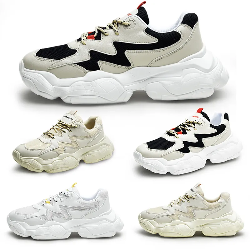 Men Old newHigh Quality Women top Dad Shoes Triple White Grey Red Yellow Mesh Breathable Comfortable Trainers Sneakers Size 39-44