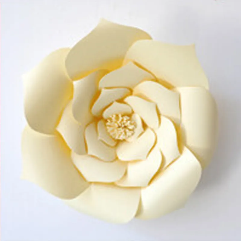 Paper Flower Decorations, Large Crepe Paper Flowers (Yellow, White, Set of  5) , Handcrafted Flowers for Wedding Backdrop Deco - China Paper Flower  Decorations and 3D Paper Flowers price