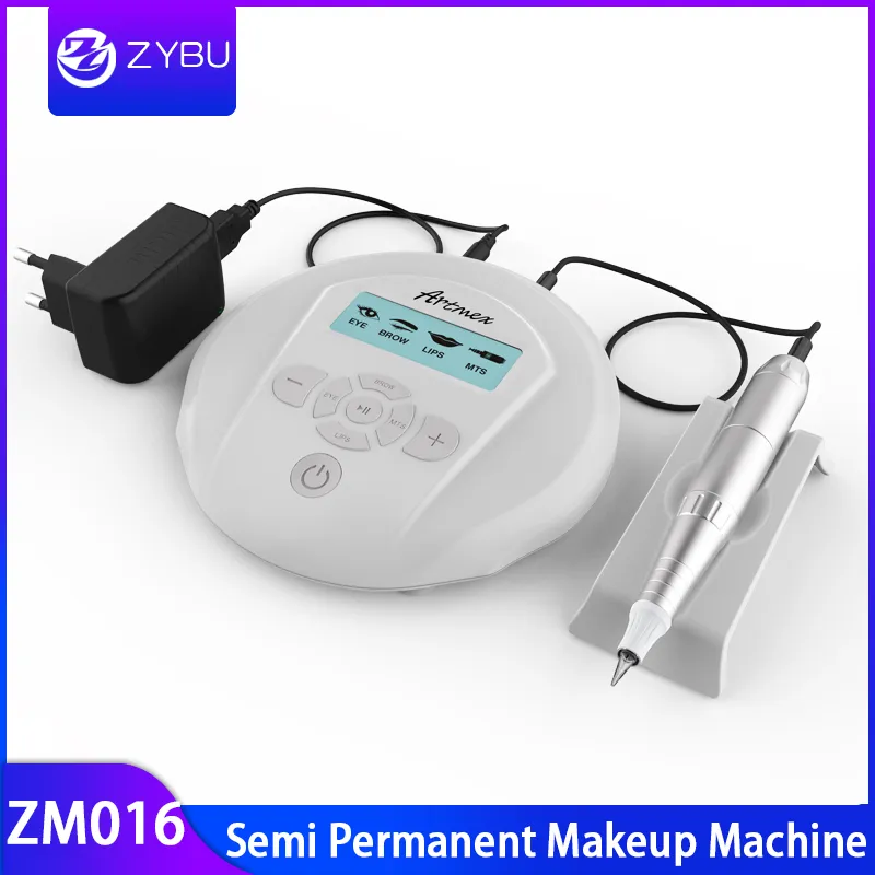 Digital semi permanent makeup tatuering mts pmu system ögonbryn läpp eyeliner derma penna skönhet maskin artmex v6 ​​dhl gratis frakt