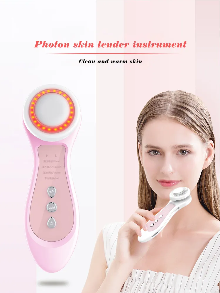 RF EMS ELECTROPORATION LED Photon Light Therapy Beauty Device Anti Aging Face Lifting Seighting Eye Facial Skin Care Tools