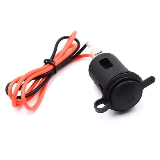 12 24V Car Cigarette Lighter Socket Plug Connector Adapter Car Charger Car Accessory Power Cigar Lighter Socket265r