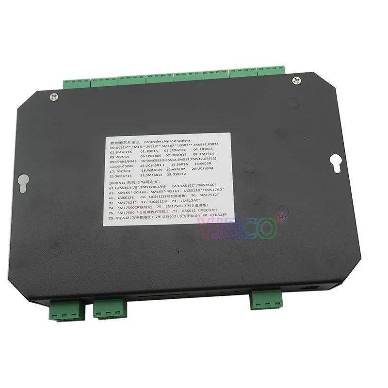 Freeshipping K-8000C programmierbarer DMX/SPI-SD-Karten-LED-Pixel-Controller offline DC5-24V für RGB-Vollfarb-LED-Pixel-Lichtstreifen