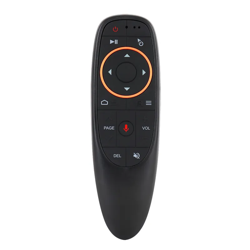 G10S 음성 원격 제어 AIR 마우스 2.4GHz USB 무선 6 축 GYRS IR Android TV 상자 학습