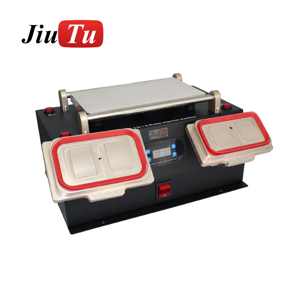 Built-In Pump Frame Separator LCD Glass Separation Machine Hot Plate For Samsung Edge OLED S7 S8 Screen Repair