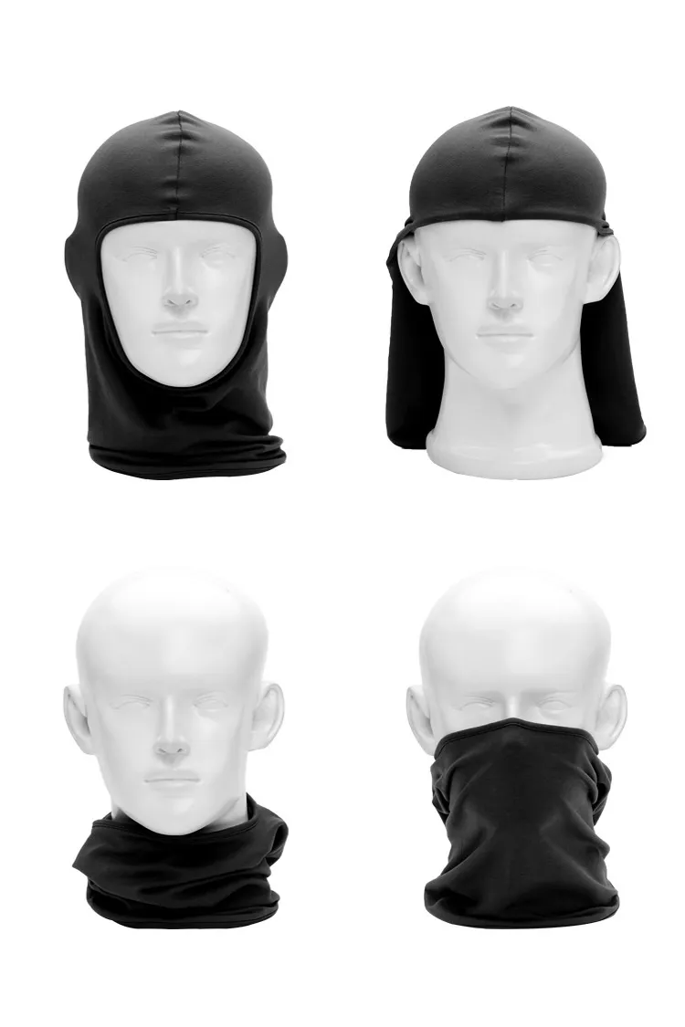 Drop shipping 20pcs Soft Outdoor Cycling Face Mask Balaclava Bicycle Face Masks Riding Hiking Windproof Cycling Hat Cap CS Masks Breathable