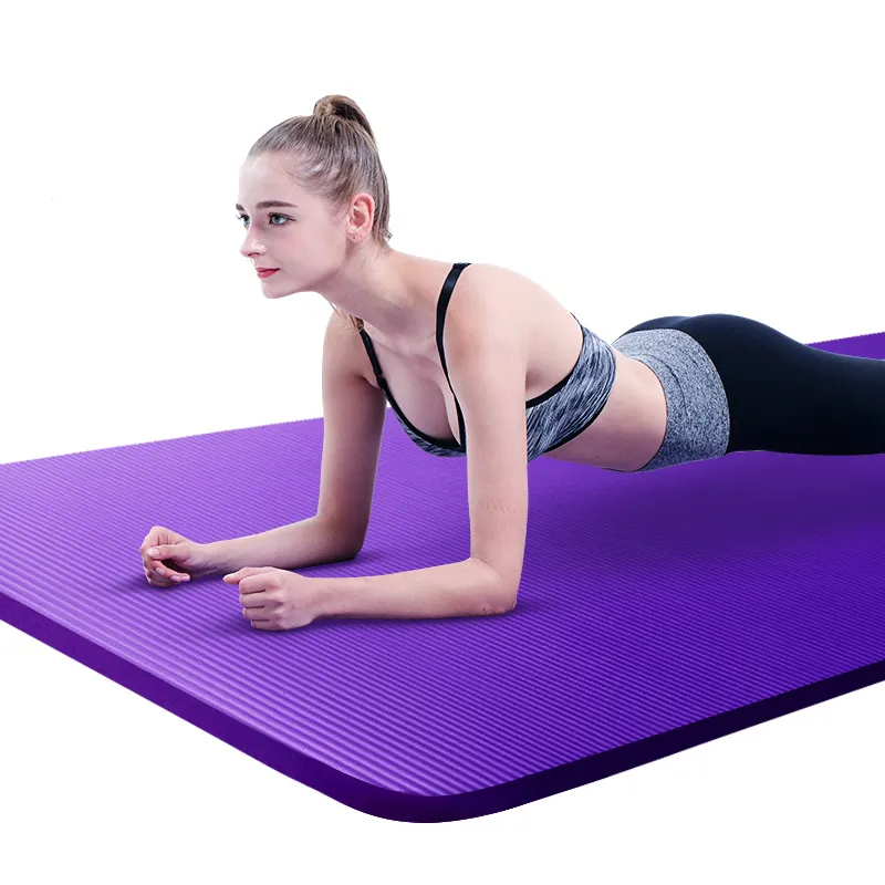 Hot Vente Épais Tapis De Yoga De Sport Fitness Mat Widen Épais Gym Mat  Tsteless Pour Maigrir Du 17,12 €