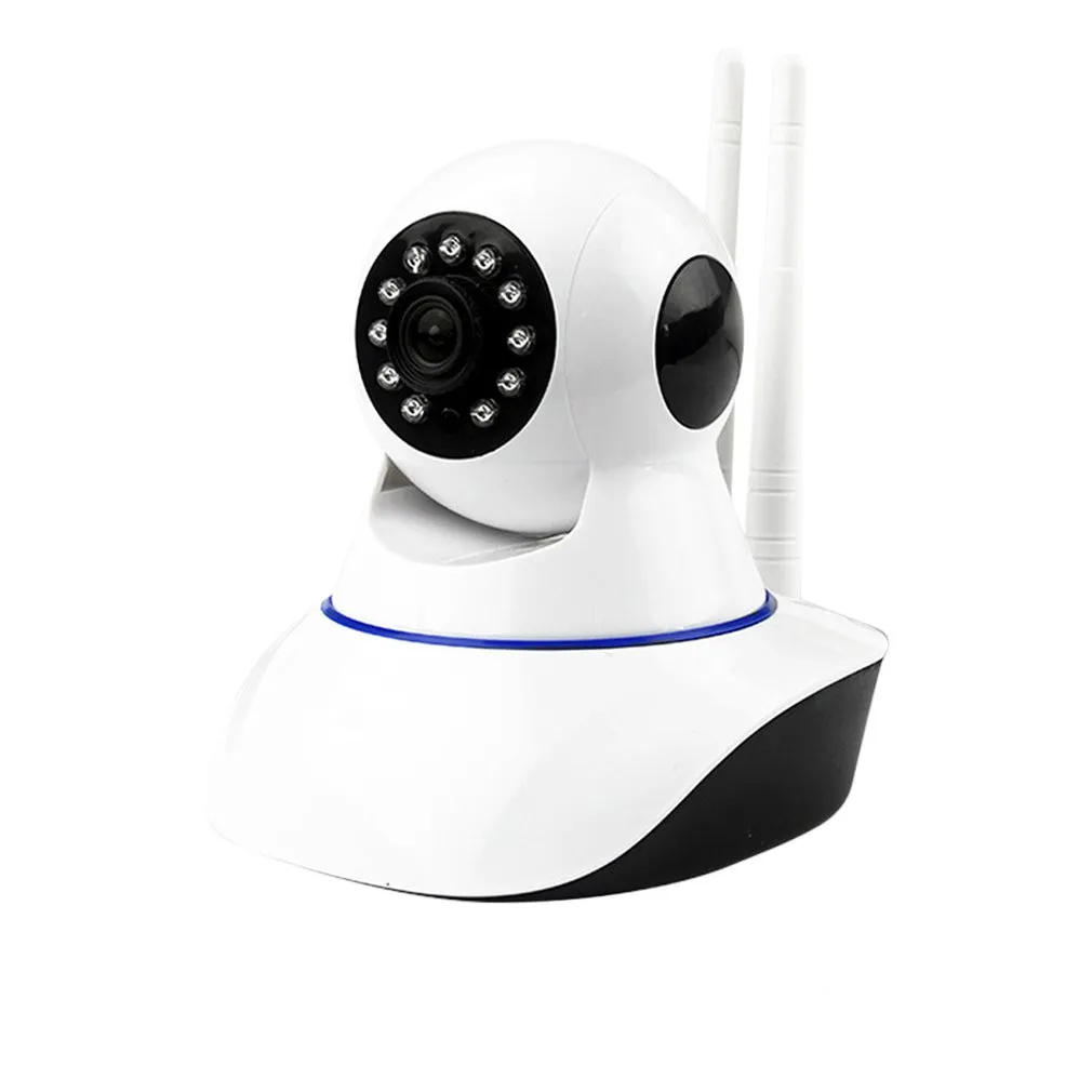 Drahtlose Webcams WIFI HD 720P Schwenk-Neige-Sicherheits-Webkamera IR-Nacht-Heim-Webcam 11 LED-Babyphone für Cam