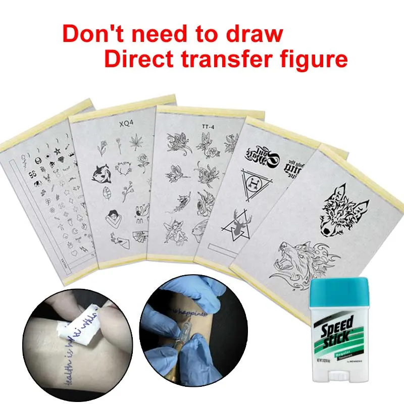 5/10PCS DIY Tattoo Transfer Paper Thermal Carbon Transfer Stencil