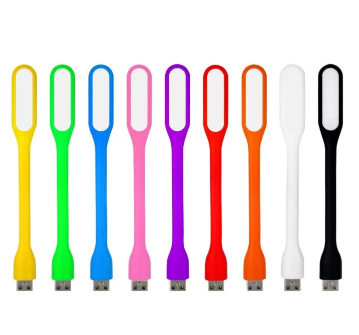 Multi-Color LED för anteckningsbok 5V LED Nattljus Studentläsning Ljus Arbeta USB-ljus för PC Company Mini Portable USB Light USB01USB01