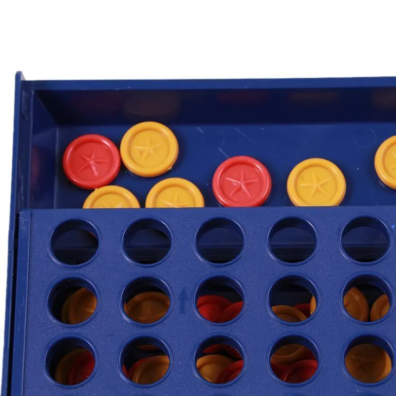 Divertido xadrez crianças brinquedos-bingo jogo 4 jogo de xadrez quádruplo  placa vertical azul ligar tabuleiro
