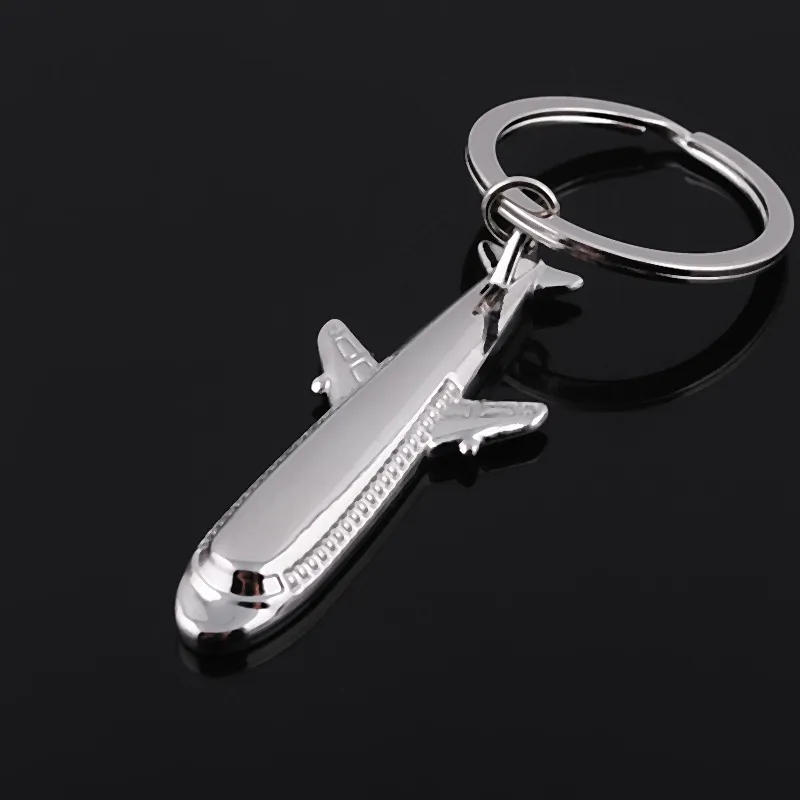 Handmade Airbus Airplane Keychains Passenger plane Pendant Travel Keyring Friendship Best Friend Jewelry