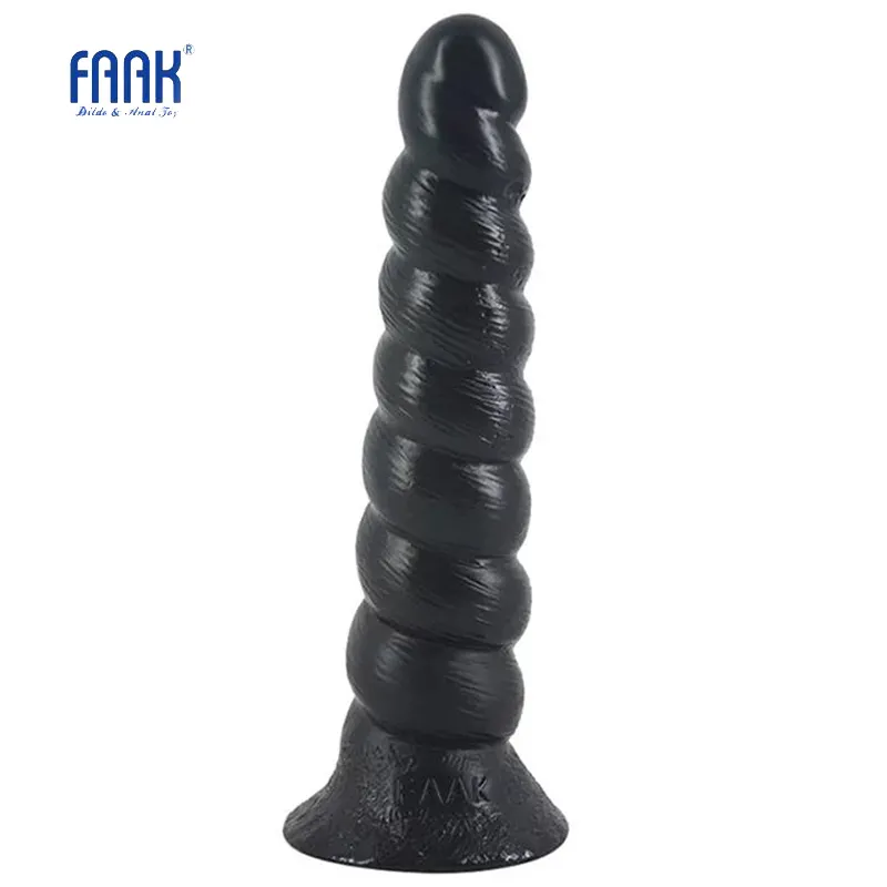 FAAK Conch Shaped Long Anal Dildo 10 In TPE Suction... From Qiyue10, $16.24  | DHgate.Com
