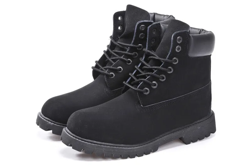 Hot Sale-n stivale invernale da donna da uomo Chestnut Triple Black da lavoro da donna Martin stivali da combattimento da neve stivaletto