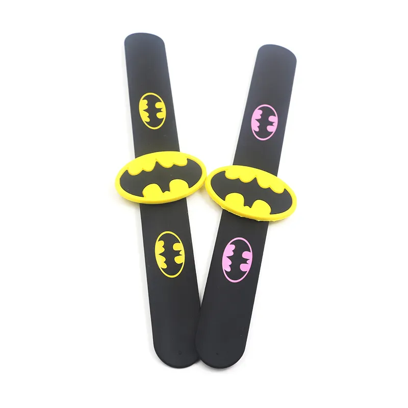 Disney Spiderman Batman Capitan America Slap Snap Wrap Kids Boy girl Slap  Bracelet for Kids Classroom Prizes Toy - AliExpress