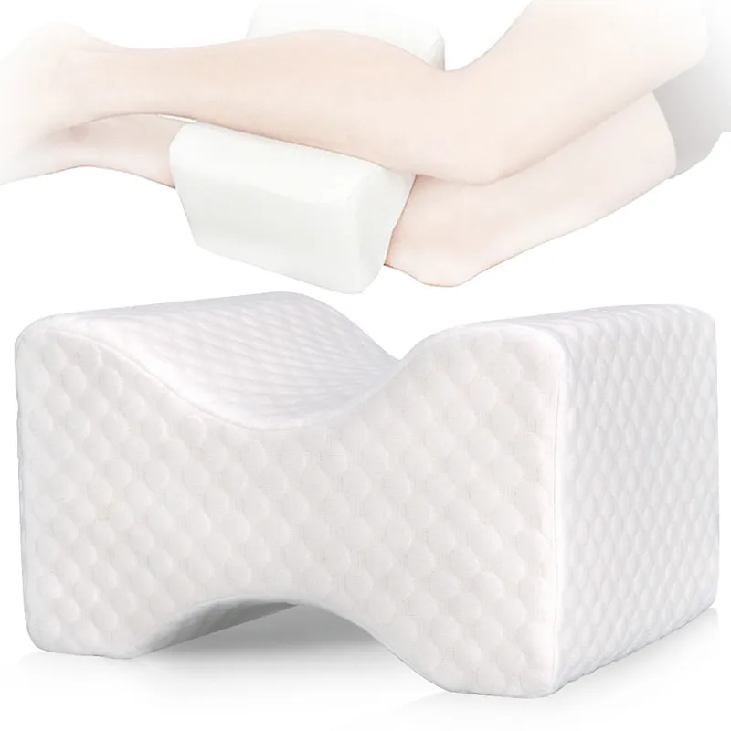 Memory Foam Knee Leg Pillow Bed Cushion Ben Pad Ben Ben som formar graviditet Kroppsmärtlindring Sovkuddar för kvinnor Sov