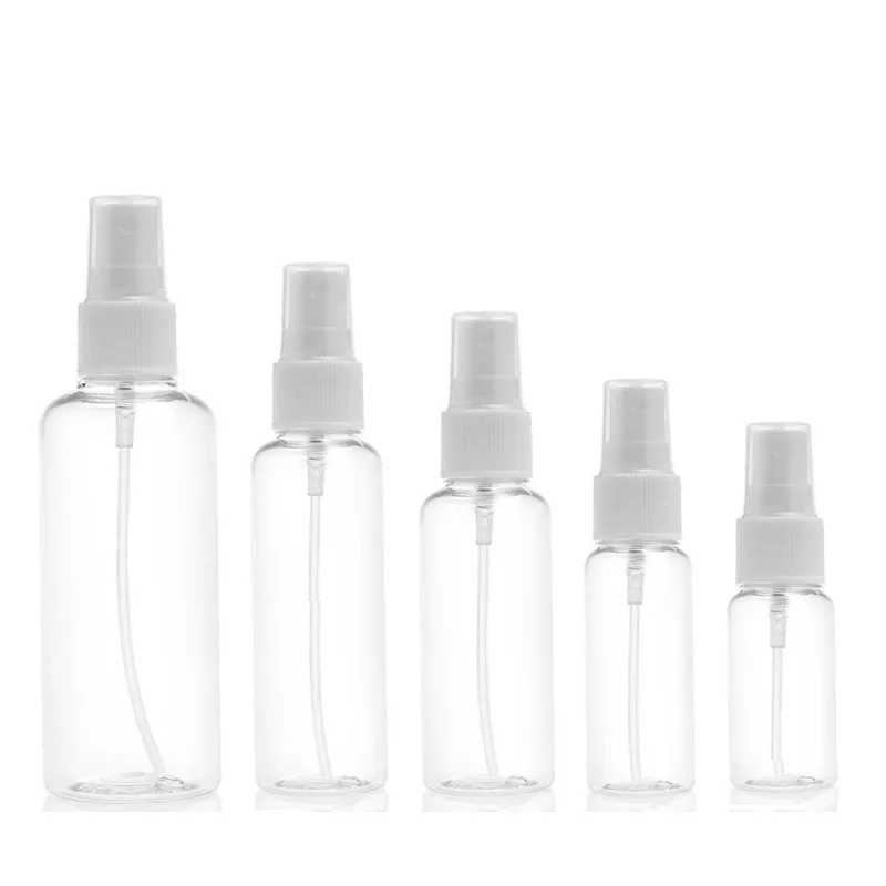 Vaporisateur 100 ml PET transparent avec pompe luxe