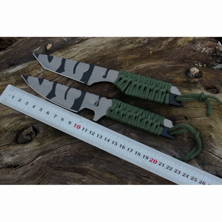 STRIDER alta qualidade 440 lâmina de Strider HT lâmina fixa ao ar livre faca de sobrevivência faca de caça de resgate tático ferramentas manuais faca