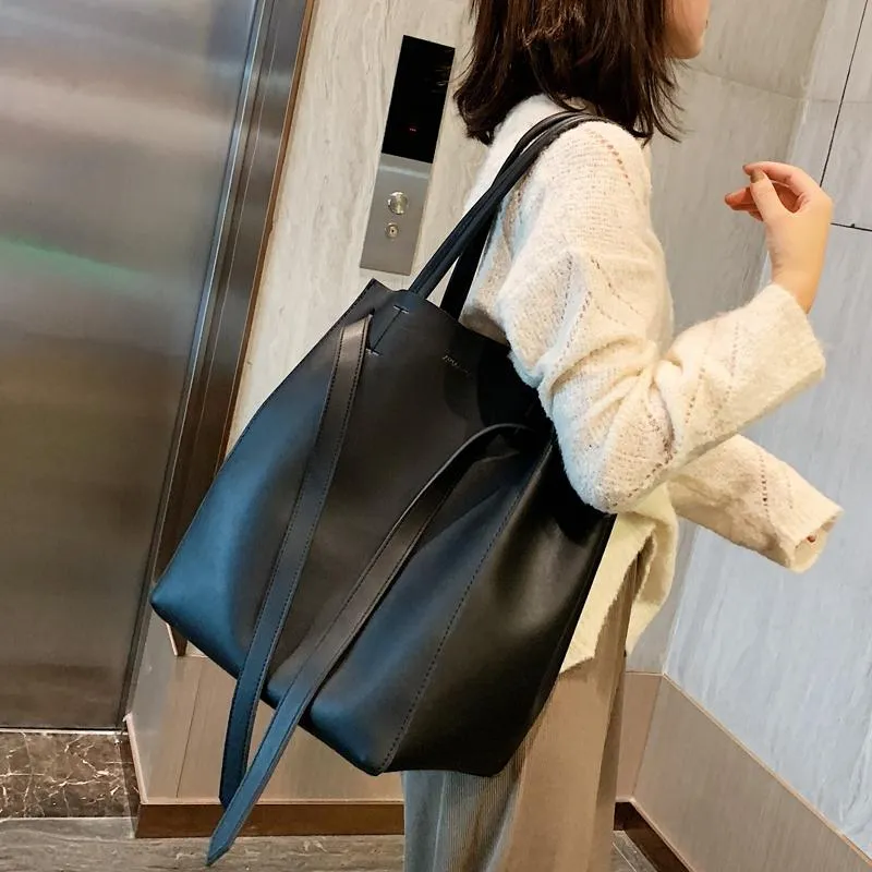 Designer Elegant Female Large Tote Bag 2020 Fashion New Quality PU Leather Women s Handbag High capacity Shoulder Messenger bags