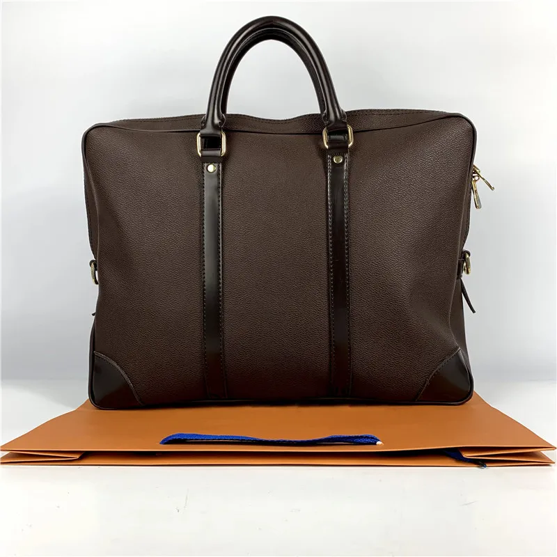 حقائب الأعمال الجودة رجل محبوك مصمم حقائب اليد حقائب عالية وثيقة حقيقية حقيبة جلدية محمول حقيبة djwch