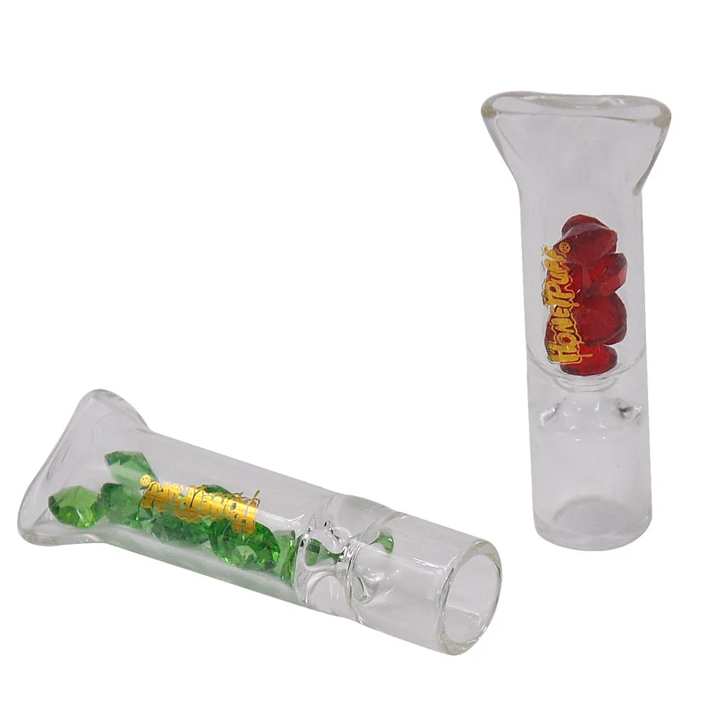 cigarette glass holder Wholesale Glass Diamond Smoke Holder Pipe With Glass... From Appool, $1.11