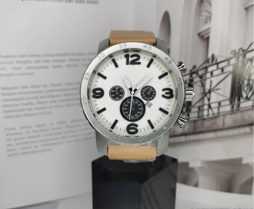 Top Quality Men s Watch Stylish Casual Timepiece with Large Dial 2024 Men s Fashion